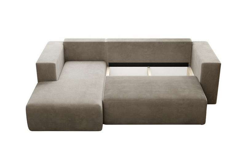 Listowel 3-sits Hörnbäddsoffa NO_BRAND Dark blue - Möbler - Soffa - Bäddsoffa - Bäddsoffa divan