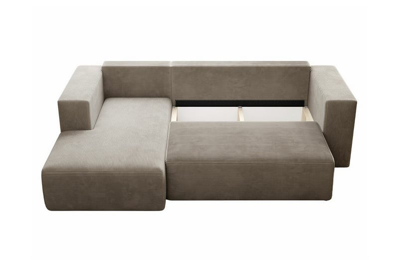 Listowel 3-sits Hörnbäddsoffa NO_BRAND Green - Möbler - Soffa - Bäddsoffa - Bäddsoffa divan