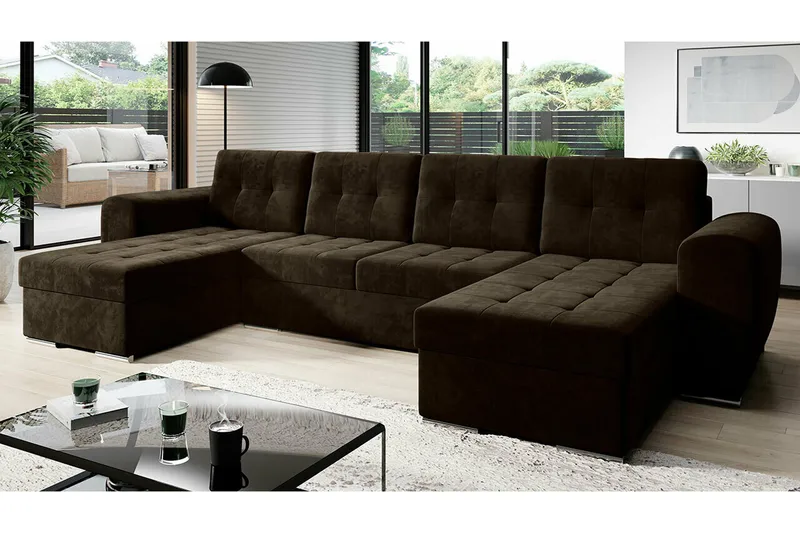 Listowel 4-sits Hörnbäddsoffa - Möbler - Soffa - Bäddsoffa - Hörnbäddsoffa