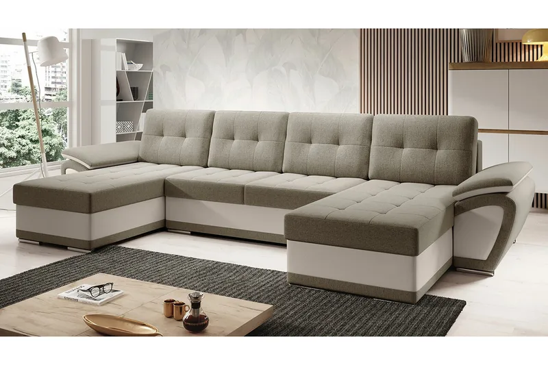 Listowel 4-sits Hörnbäddsoffa - Möbler - Soffa - Bäddsoffa - Bäddsoffa divan