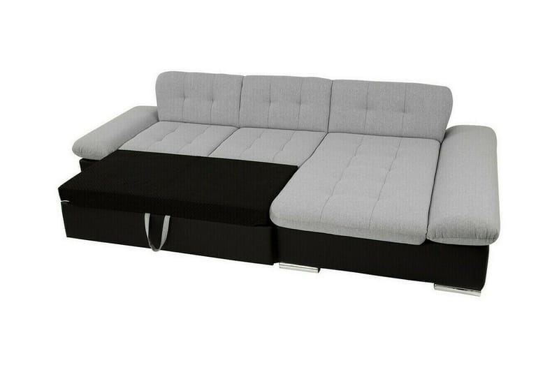 Lomux 3-sits Hörnbäddsoffa beige - Möbler - Soffa - Bäddsoffa - Bäddsoffa divan