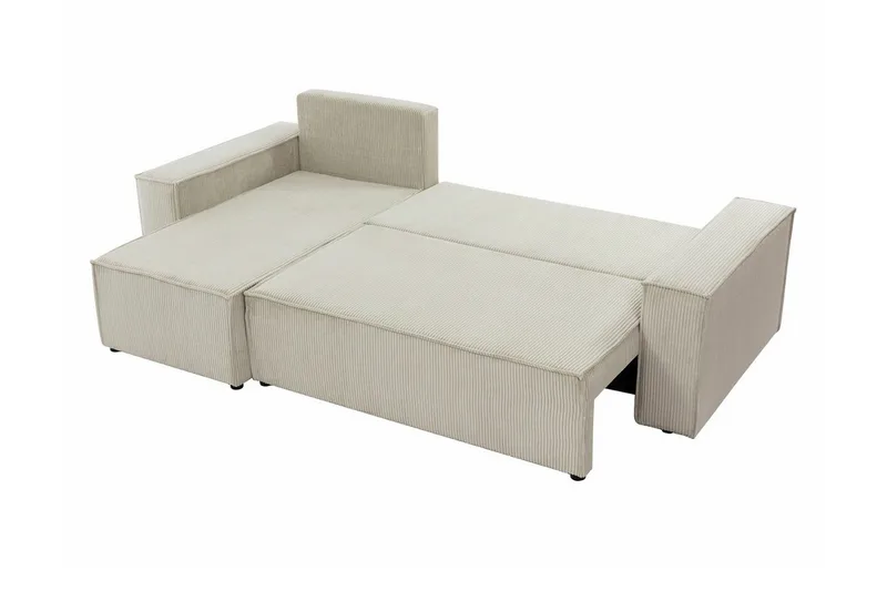 Magston 3-sits Hörnbäddsoffa - Rosa - Möbler - Soffa - Bäddsoffa - Hörnbäddsoffa