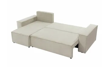 Magston 3-sits Hörnbäddsoffa - Rosa - Möbler - Soffa - Bäddsoffa - Hörnbäddsoffa