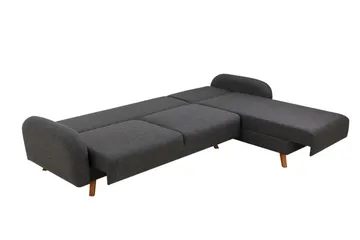 Malkiat Hörnbäddsoffa - Antracit - Möbler - Soffa - Bäddsoffa - Hörnbäddsoffa