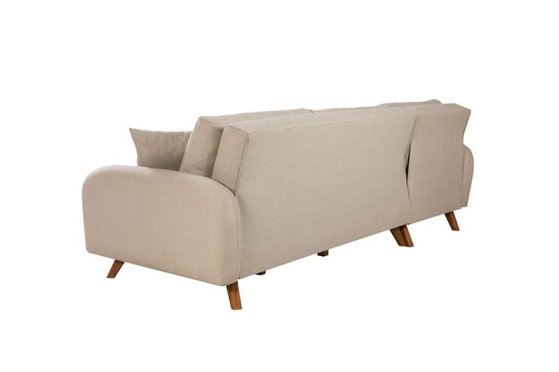 Malkiat Hörnbäddsoffa - Cream - Möbler - Soffa - Bäddsoffa - Bäddsoffa divan