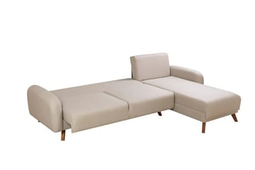 Malkiat Hörnbäddsoffa - Cream - Möbler - Soffa - Bäddsoffa - Bäddsoffa divan