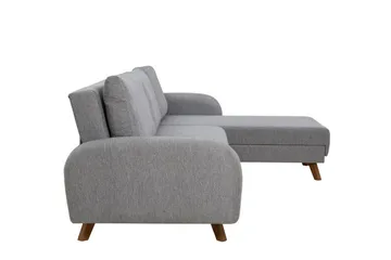 Malkiat Hörnbäddsoffa - Grå - Möbler - Soffa - Bäddsoffa - Bäddsoffa divan