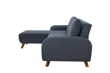 Malkiat Hörnbäddsoffa - Mörkblå - Möbler - Soffa - Bäddsoffa - Hörnbäddsoffa