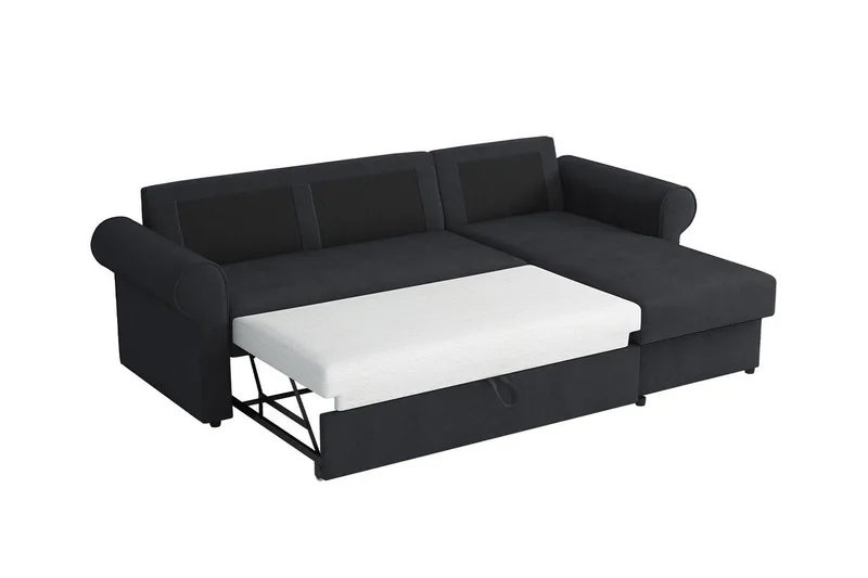 Midfeld 3-sits Hörnbäddsoffa beige - Möbler - Soffa - Bäddsoffa - Bäddsoffa divan