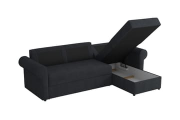 Midfeld 3-sits Hörnbäddsoffa NO_BRAND beige - Möbler - Soffa - Bäddsoffa - Hörnbäddsoffa