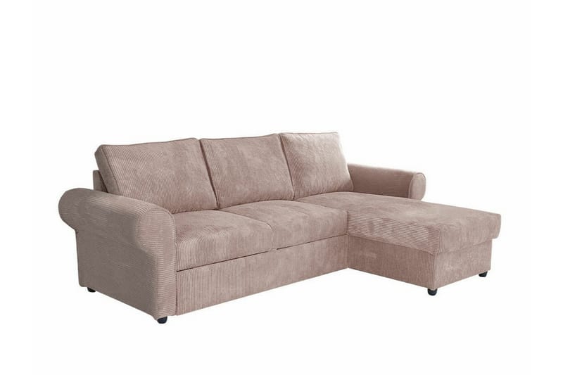 Midfeld 3-sits Hörnbäddsoffa NO_BRAND beige