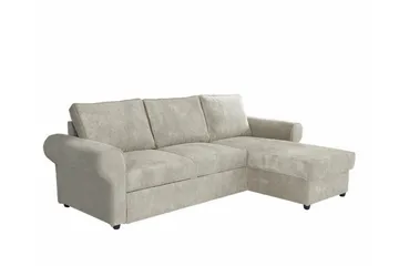 Midfeld 3-sits Hörnbäddsoffa NO_BRAND beige - Möbler - Soffa - Bäddsoffa - Bäddsoffa divan
