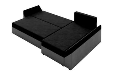 Midfeld 3-sits Hörnbäddsoffa NO_BRAND Dark blue - Möbler - Soffa - Bäddsoffa - Hörnbäddsoffa