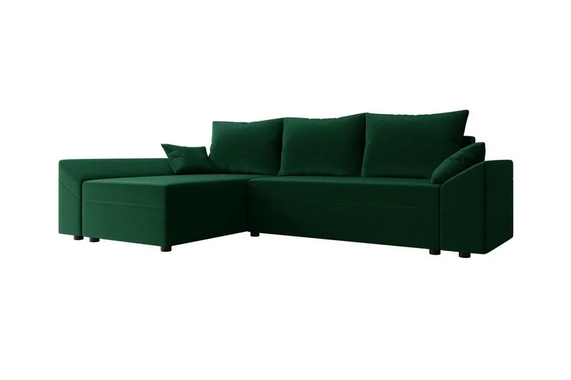 Midfeld 3-sits Hörnbäddsoffa NO_BRAND Dark green