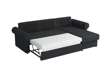 Midfeld 3-sits Hörnbäddsoffa NO_BRAND Light grey/Dark grey - Möbler - Soffa - Bäddsoffa - Hörnbäddsoffa