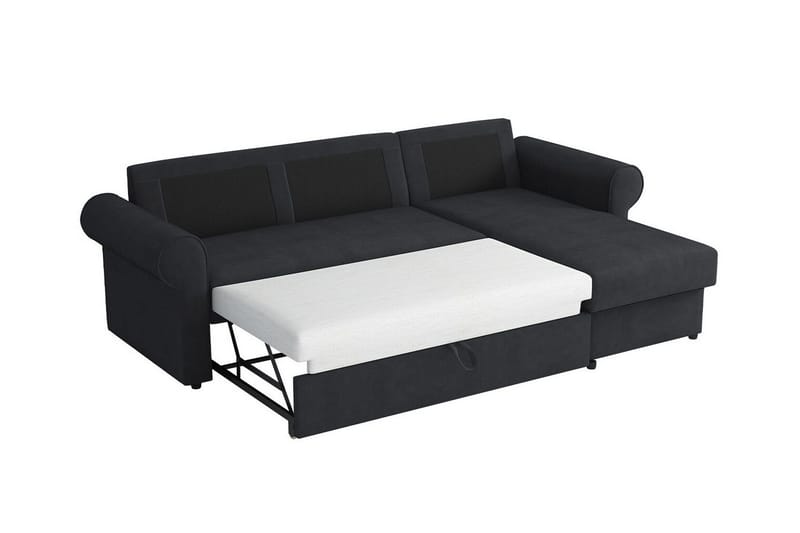 Midfeld 3-sits Hörnbäddsoffa NO_BRAND Mustard yellow - Möbler - Soffa - Bäddsoffa - Bäddsoffa divan
