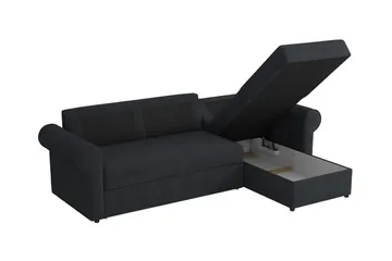 Midfeld 3-sits Hörnbäddsoffa NO_BRAND Mustard yellow - Möbler - Soffa - Bäddsoffa - Bäddsoffa divan