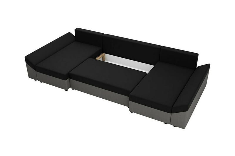 Midfeld 4-sits Hörnbäddsoffa Dark green - Möbler - Soffa - Bäddsoffa - Bäddsoffa divan