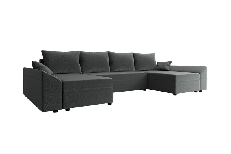 Midfeld 4-sits Hörnbäddsoffa NO_BRAND Dark grey