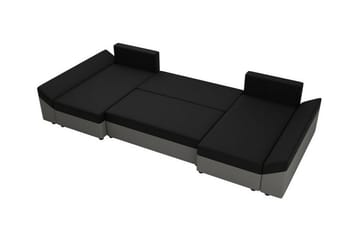 Midfeld 4-sits Hörnbäddsoffa NO_BRAND Light grey - Möbler - Soffa - Bäddsoffa - Bäddsoffa längsbäddad