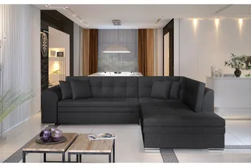 Moclino Hörnbäddsoffa - Grå - Möbler - Soffa - Bäddsoffa - Hörnbäddsoffa