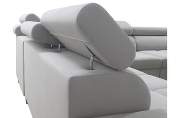 Morenia 3-sits Hörnbäddsoffa Höger - Ljusgrå - Möbler - Soffa - Bäddsoffa - Hörnbäddsoffa