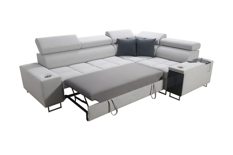 Morenia 3-sits Hörnbäddsoffa Universal - Brun - Möbler - Soffa - Bäddsoffa - Hörnbäddsoffa