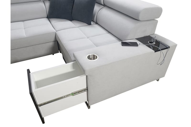 Morenia 3-sits Hörnbäddsoffa Universal - Brun - Möbler - Soffa - Bäddsoffa - Hörnbäddsoffa