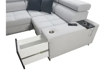 Morenia 3-sits Hörnbäddsoffa Universal - Brun - Möbler - Soffa - Bäddsoffa - Hörnbäddsoffa