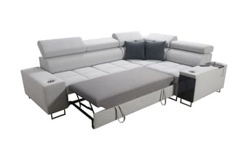 Morenia 3-sits Hörnbäddsoffa Universal - Ljusgrå - Möbler - Soffa - Bäddsoffa - Hörnbäddsoffa