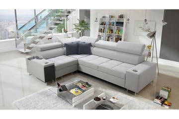 Morenia 3-sits Hörnbäddsoffa Universal - Vit - Möbler - Soffa - Bäddsoffa - Hörnbäddsoffa