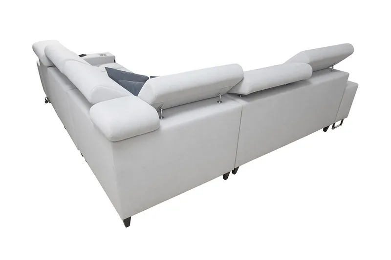 Morenia 4-sits Hörnbäddsoffa Höger - Ljusgrå - Möbler - Soffa - Bäddsoffa - Hörnbäddsoffa