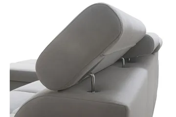 Morenia Längsbäddad L-Hörnbäddsoffa 4-sits med Förvaring i Sammet Höger - Svart - Möbler - Soffa - Bäddsoffa - Bäddsoffa divan