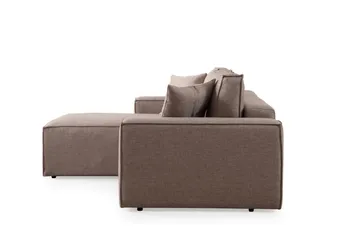 Munehiro Hörnbäddsoffa - Brun - Möbler - Soffa - Bäddsoffa - Hörnbäddsoffa
