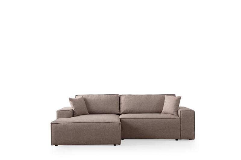 Munehiro Hörnbäddsoffa - Brun - Möbler - Soffa - Bäddsoffa - Hörnbäddsoffa