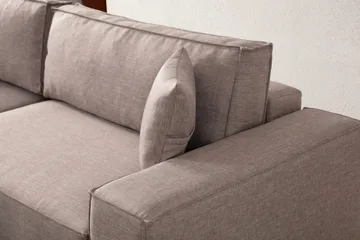 Munehiro Hörnbäddsoffa - Brun - Möbler - Soffa - Bäddsoffa - Hörnbäddsoffa