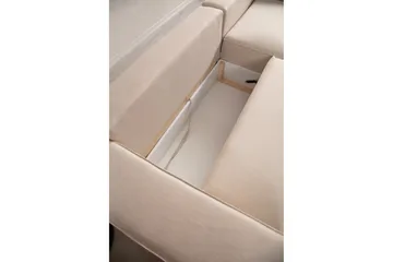 Munehiro Hörnbäddsoffa - Ecru - Möbler - Soffa - Bäddsoffa - Hörnbäddsoffa