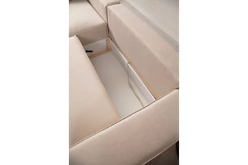 Munehiro Hörnbäddsoffa - Ecru - Möbler - Soffa - Bäddsoffa - Hörnbäddsoffa