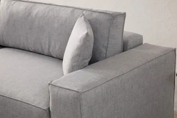 Munehiro Hörnbäddsoffa - Ljusgrå - Möbler - Soffa - Bäddsoffa - Hörnbäddsoffa