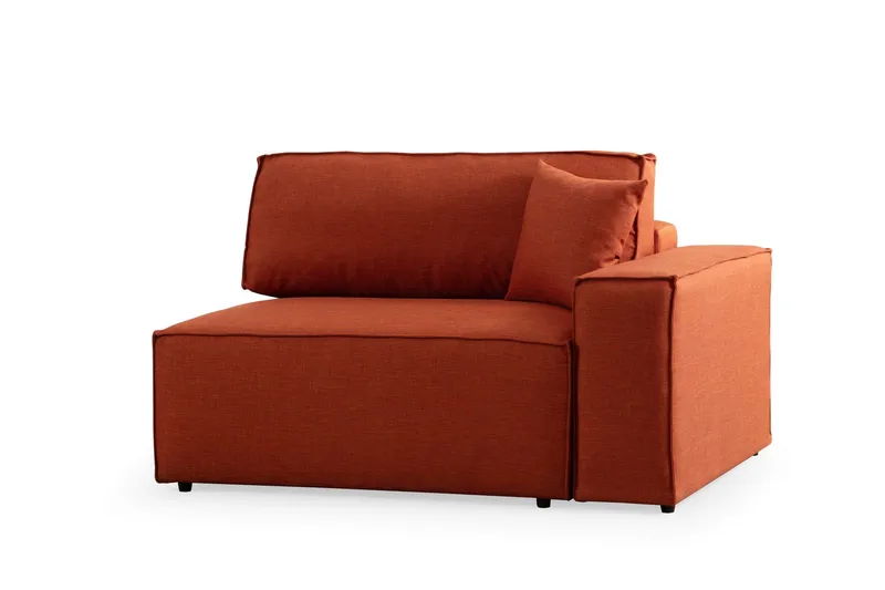 Munehiro Hörnbäddsoffa - Orange - Möbler - Soffa - Bäddsoffa - Hörnbäddsoffa