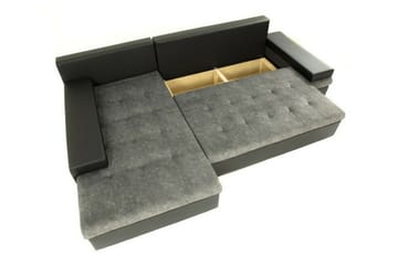 Naoma 3-sits Hörnbäddsoffa Dark blue - Möbler - Soffa - Bäddsoffa - Bäddsoffa divan