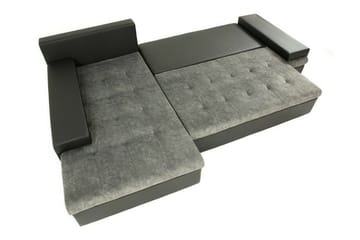 Naoma 3-sits Hörnbäddsoffa Dark blue - Möbler - Soffa - Bäddsoffa - Bäddsoffa divan