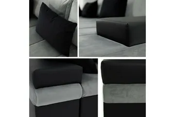 Naoma 3-sits Hörnbäddsoffa NO_BRAND Beige - Möbler - Soffa - Bäddsoffa - Bäddsoffa divan