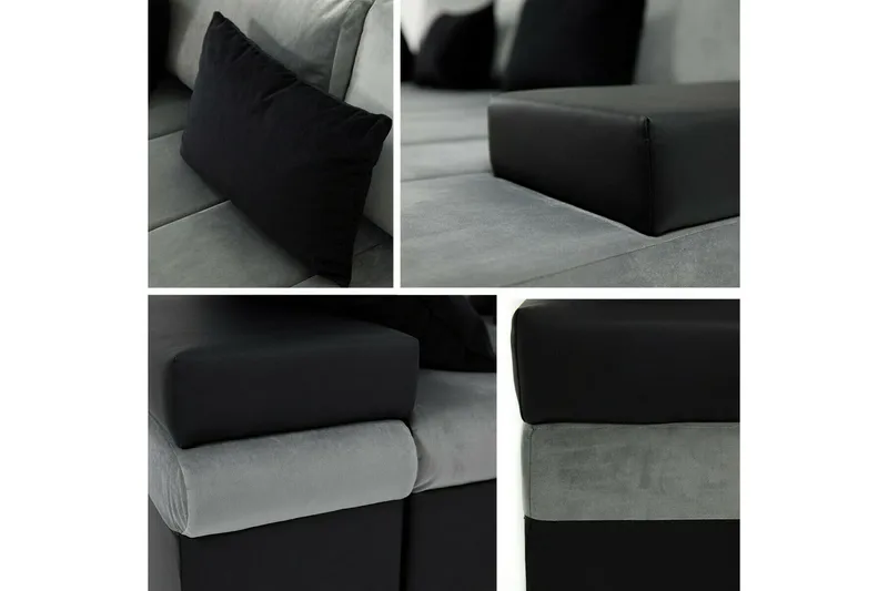 Naoma 3-sits Hörnbäddsoffa NO_BRAND Beige - Möbler - Soffa - Bäddsoffa - Bäddsoffa divan