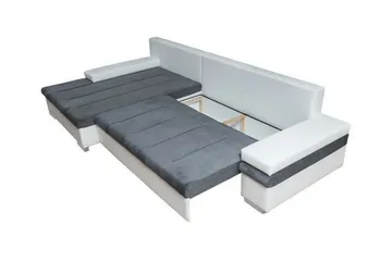 Naoma 3-sits Hörnbäddsoffa NO_BRAND beige - Möbler - Soffa - Bäddsoffa - Bäddsoffa divan
