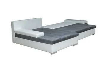 Naoma 3-sits Hörnbäddsoffa NO_BRAND beige - Möbler - Soffa - Bäddsoffa - Bäddsoffa divan