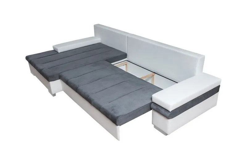 Naoma 3-sits Hörnbäddsoffa NO_BRAND Beige - Möbler - Soffa - Bäddsoffa - Bäddsoffa divan