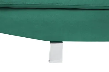 Norreia 5-sits Hörnbäddsoffa Vänster - Sammet/Grön - Möbler - Soffa - Bäddsoffa - Hörnbäddsoffa