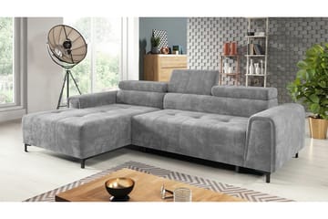 Rathkeale 3-sits Hörnbäddsoffa Ljusgrå - Möbler - Soffa - Bäddsoffa - Hörnbäddsoffa