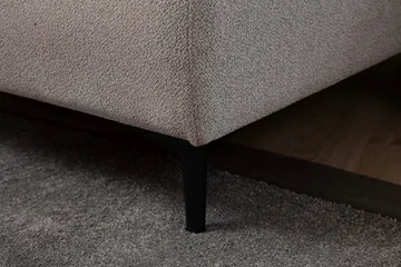 Rebelo Bäddsoffa med divan - Grå - Möbler - Soffa - Bäddsoffa - Hörnbäddsoffa